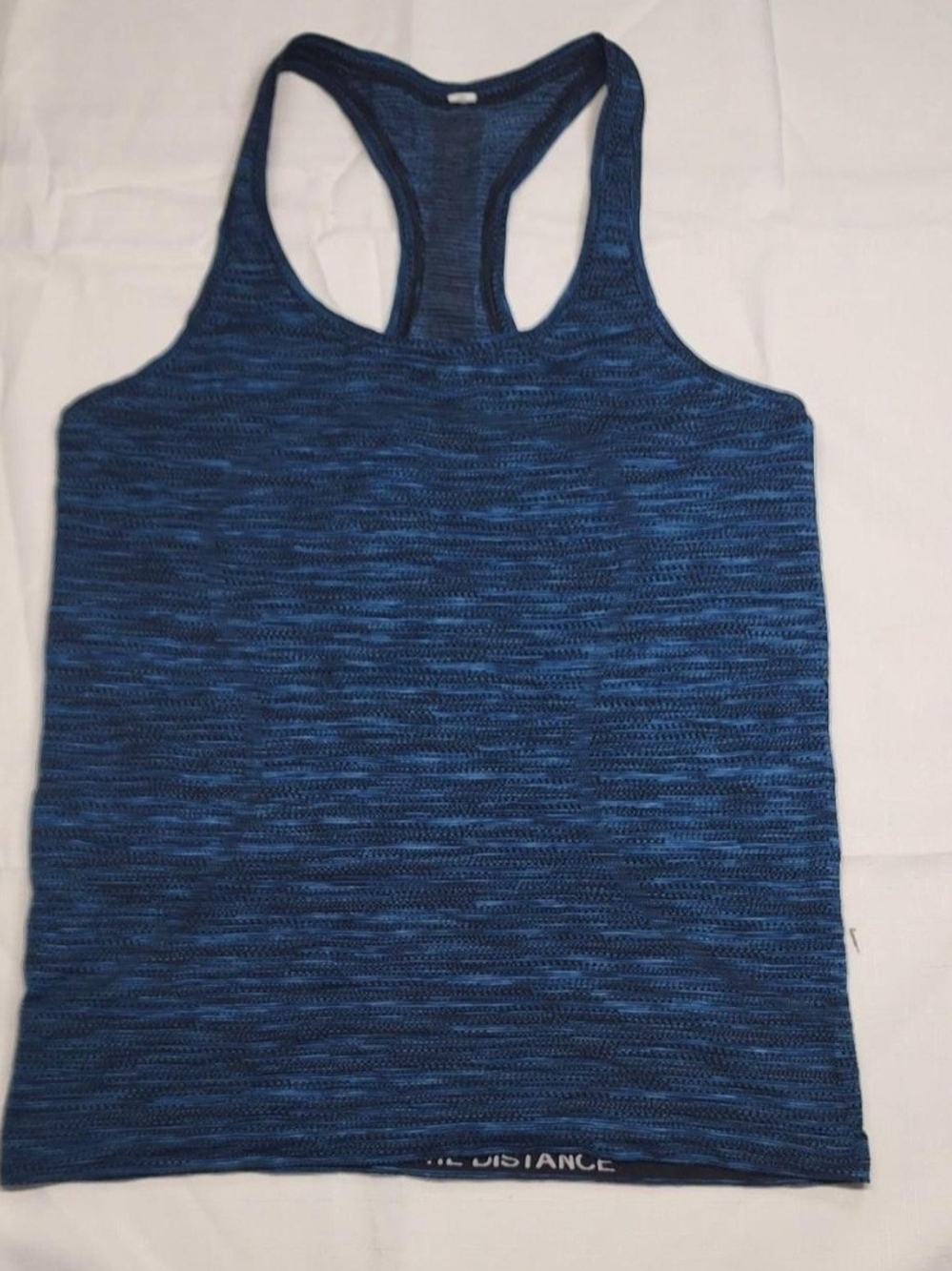 lululemon athletica Blue Space-Dye Racerback Tank Top